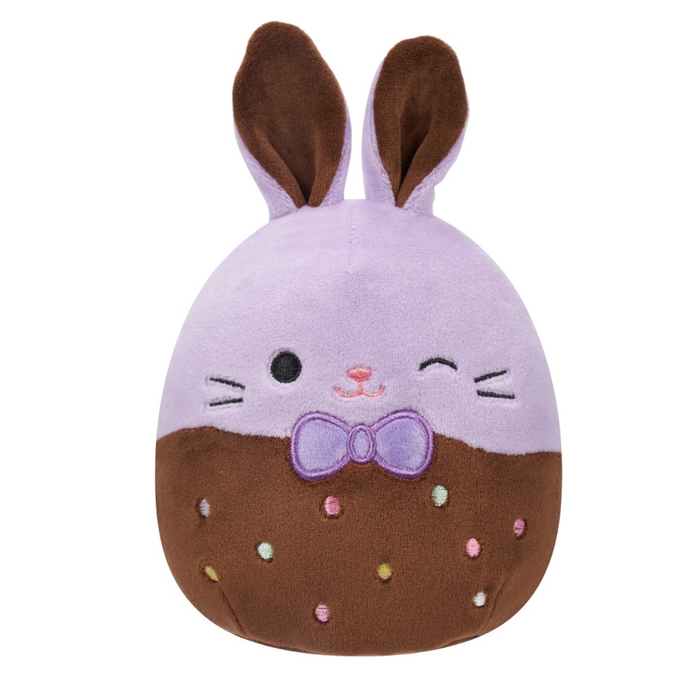 New 5” Garda the Purple Chocolate-Dipped Easter Bunny - Select Series
